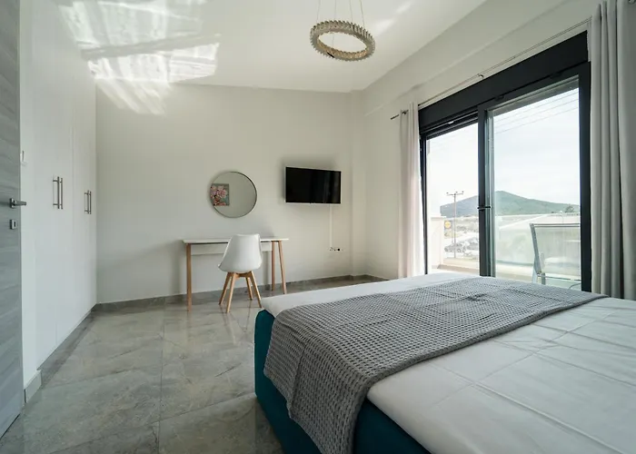 度假居 Elko Luxury Maisonette - Private Pool - Sleeps 8 Nea Iraklitsa